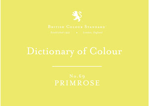 BRITISH COLOUR STANDARD - Primrose No. 69