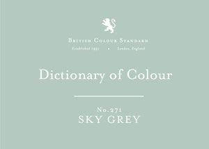 BRITISH COLOUR STANDARD - Sky Grey No. 271
