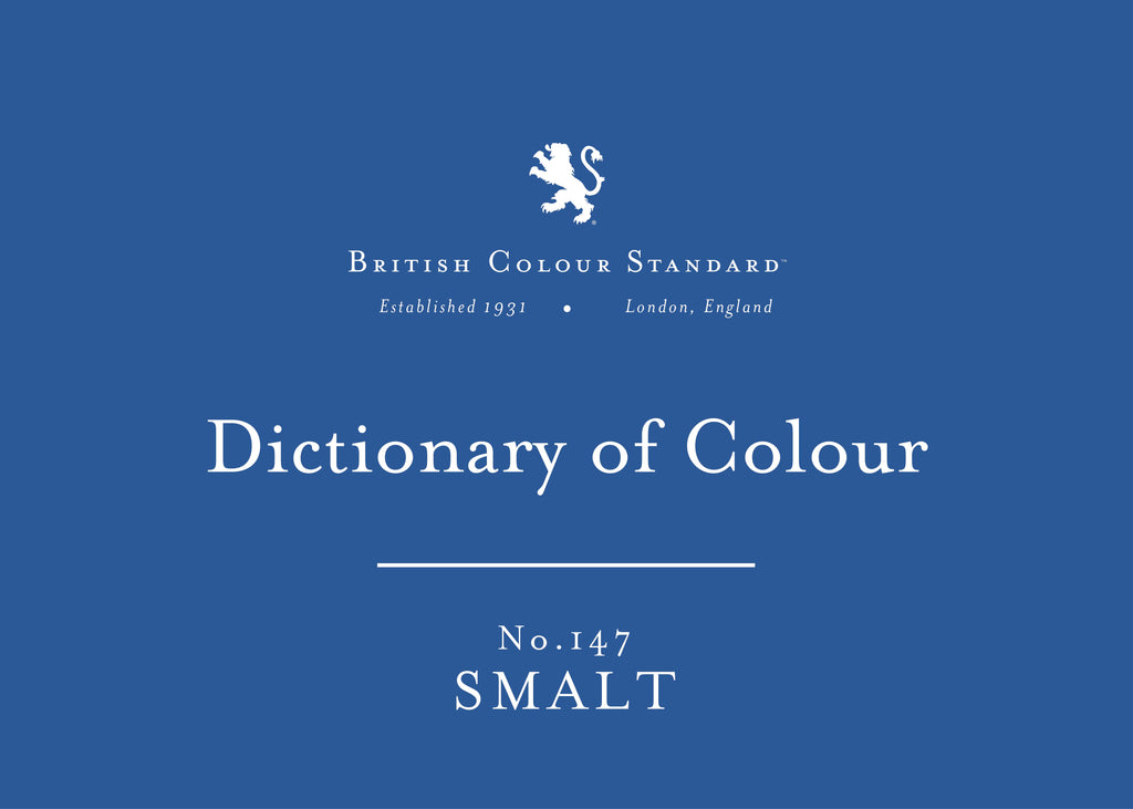 BRITISH COLOUR STANDARD - Smalt No. 147