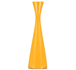 BRITISH COLOUR STANDARD Tall Saffron Yellow Candleholder