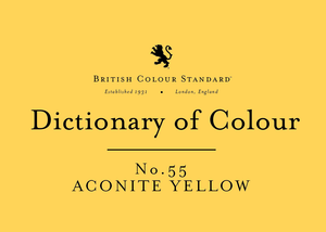 BRITISH COLOUR STANDARD-Aconite Yellow No.55