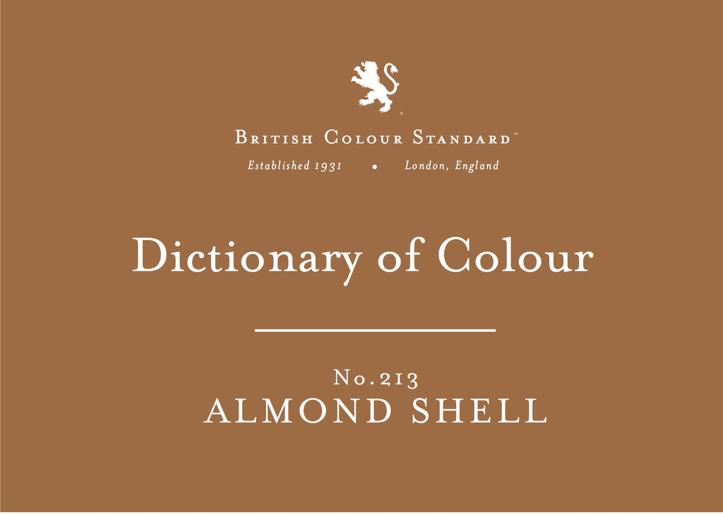 BRITISH COLOUR STANDARD - Almond Shell No.213