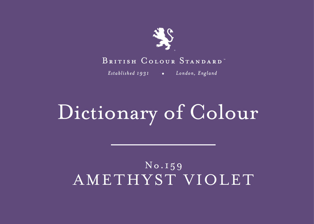 BRITISH COLOUR STANDARD - Amethyst Violet No. 159