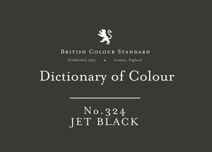 BRITISH COLOUR STANDARD - Jet Black No.324