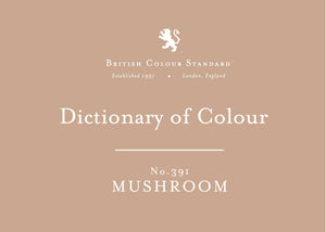 BRITISH COLOUR STANDARD - Mushroom No. 391