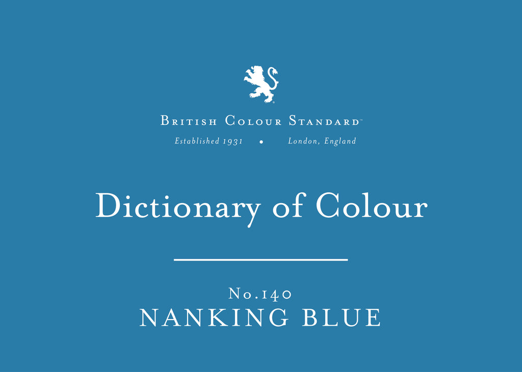 BRITISH COLOUR STANDARD - Nanking Blue No. 140