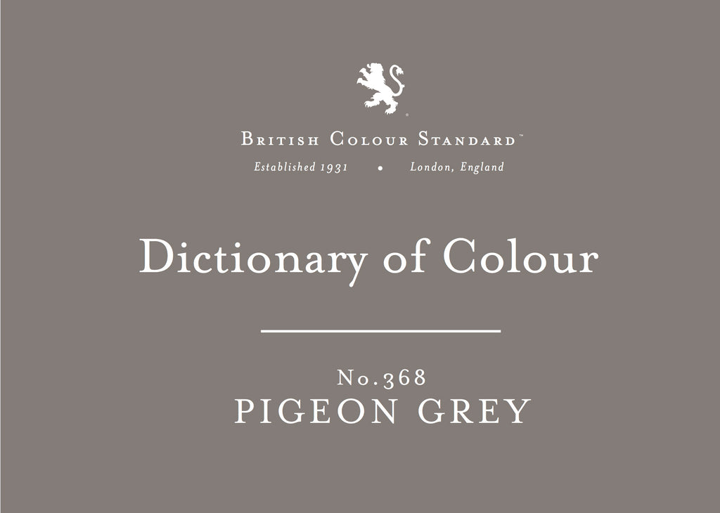 BRITISH COLOUR STANDARD - Pigeon Grey No. 368