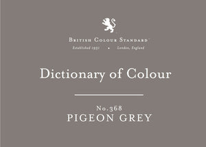 BRITISH COLOUR STANDARD - Pigeon Grey No. 368