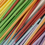 Thin Taper Candles - Rust