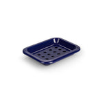 BRITISH COLOUR STANDARD - Enamel Soap Dish in Midnight Blue