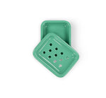 Enamel Soap Dish in Tropic Turquoise