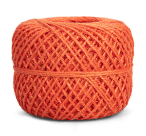 Jute Twine Ball in Spanish Orange