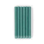 BRITISH COLOUR STANDARD - Beryl Green Eco Dinner Candles, Set of 6