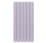 Verbena Mauve Eco Dinner Candles, 6 per pack