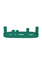 NEW! Oval Metal Candelabra in Beryl Green