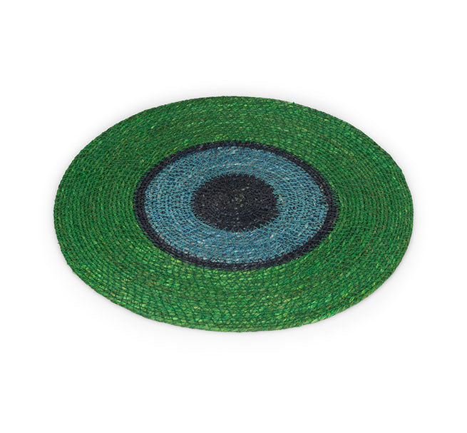 Seagrass Placemat - Beryl Green / Midnight Blue