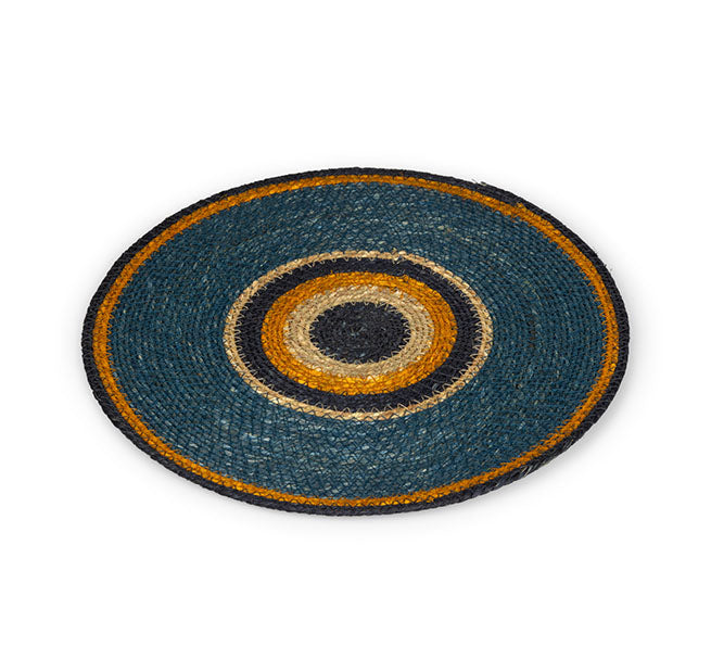 Seagrass Placemat - Pompadour / Midnight Blue