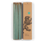 Thin Taper Candles - Beryl Green