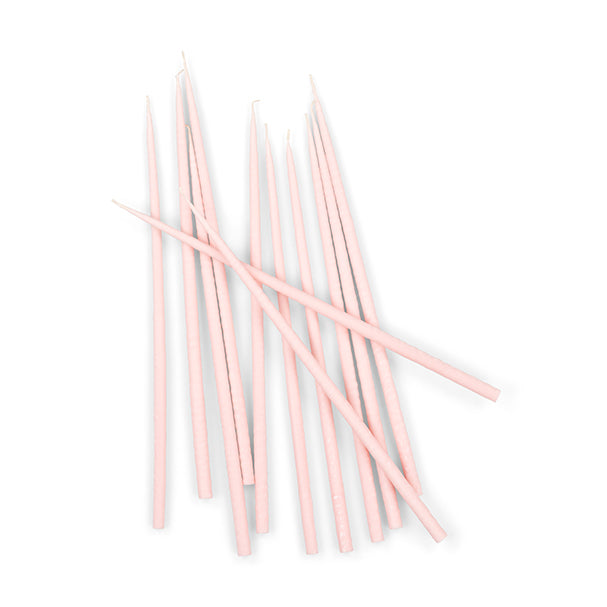 Thin Taper Candles - Orchid Pink