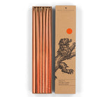 Thin Taper Candles - Rust