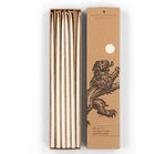 Thin Taper Candles - Pearl White