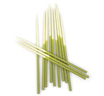 Thin Taper Candles - Two-Tone in Pistachio and Eau De Nil