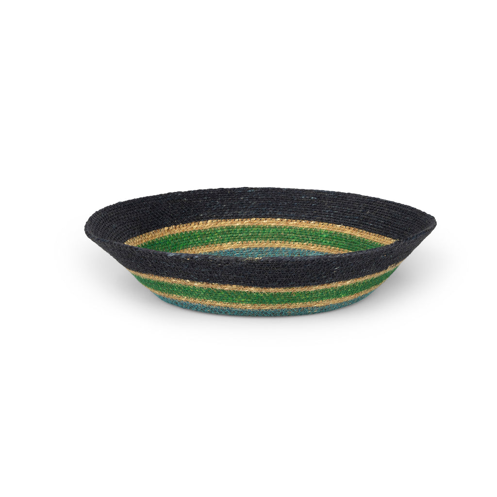 Seagrass Large Bowl - Beryl Green / Midnight Blue / Turquoise