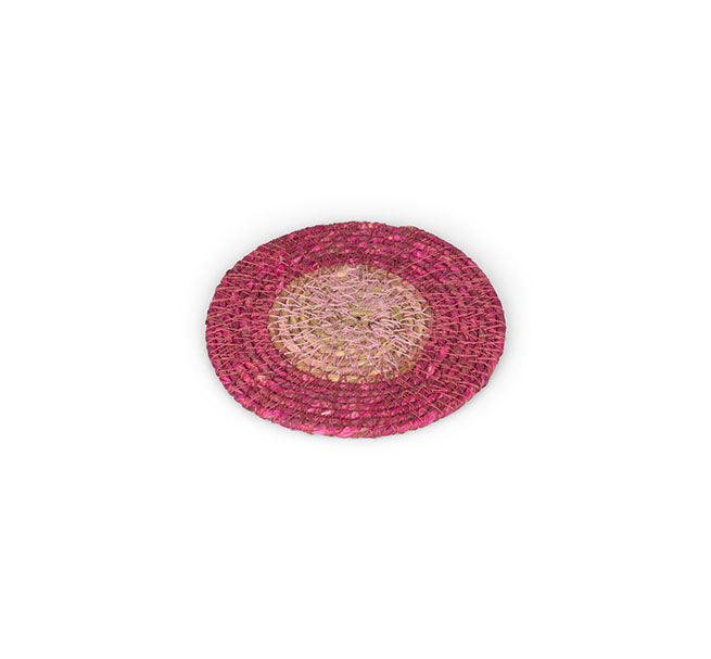Seagrass Coaster - Guardsman Red / Venetian Pink