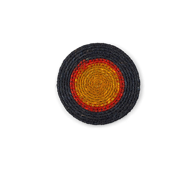 Seagrass Coaster - Tuscan Yellow / Guardsman Red