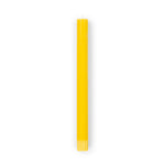 BRITISH COLOUR STANDARD - Bunting Yellow Eco Dinner Candles, Set of 6