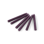 BRITISH COLOUR STANDARD - Egg Plant Eco Dinner Candles, Set of 6