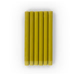 BRITISH COLOUR STANDARD - Green Muscat Eco Dinner Candles, Set of 6