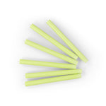 BRITISH COLOUR STANDARD - Chartreuse Green Eco Dinner Candles, Set of 6