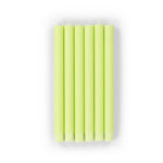 BRITISH COLOUR STANDARD - Chartreuse Green Eco Dinner Candles, Set of 6