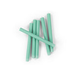 BRITISH COLOUR STANDARD - Turquoise Green Eco Dinner Candles, Set of 6