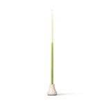 Thin Taper Candleholder in Pearl White - Set of 6