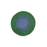 NEW! Seagrass Serving Mat - Beryl Green and Turquoise