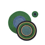 NEW! Seagrass Serving Mat - Beryl Green and Turquoise