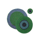 NEW! Seagrass Serving Mat - Turquoise and Beryl Green
