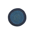 NEW! Seagrass Serving Mat - Pompadour and Midnight Blue