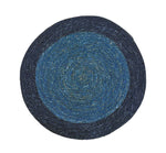 NEW! Seagrass Serving Mat - Pompadour and Midnight Blue