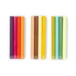 BRITISH COLOUR STANDARD - Mixed Set of 4, Reds and Pinks Eco Dinner Candles