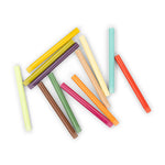 BRITISH COLOUR STANDARD - Emerald Green Eco Dinner Candles, Set of 6