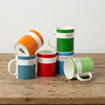 Colour Dictionary Mug - Oriental Red