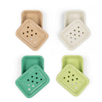 Enamel Soap Dish in Mushroom