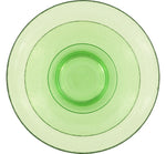 Malachite Green Glass Tableware Set Offer - 6 x Dinner Plates, 6 x Side Plates, 6 x Bowls