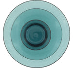 Mineral Blue Glass Tableware Set Offer - 6 x Dinner Plates, 6 x Side Plates, 6 x Bowls