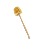 Enamel Toliet Brush Holder & Brush in Mushroom