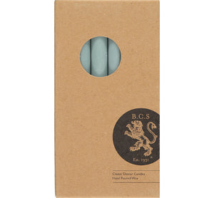 BRITISH COLOUR STANDARD - Opaline Eco Dinner Candles, 6 per pack