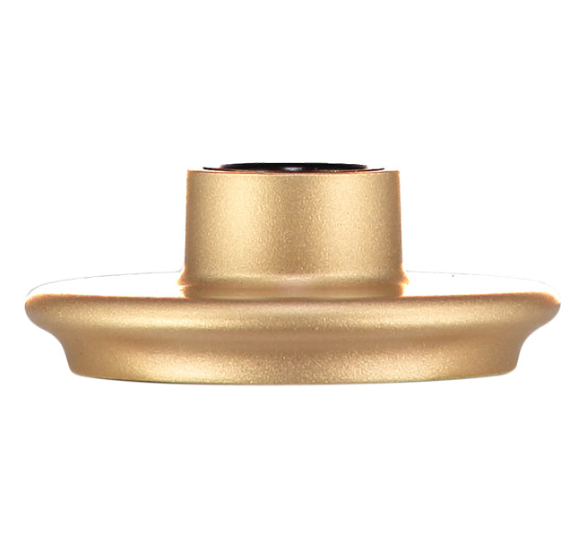 BRITISH COLOUR STANDARD - Small Old Gold Candleholder